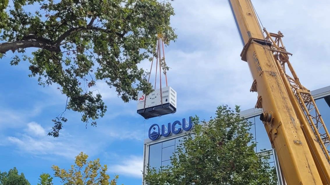 UCU genset installation.
